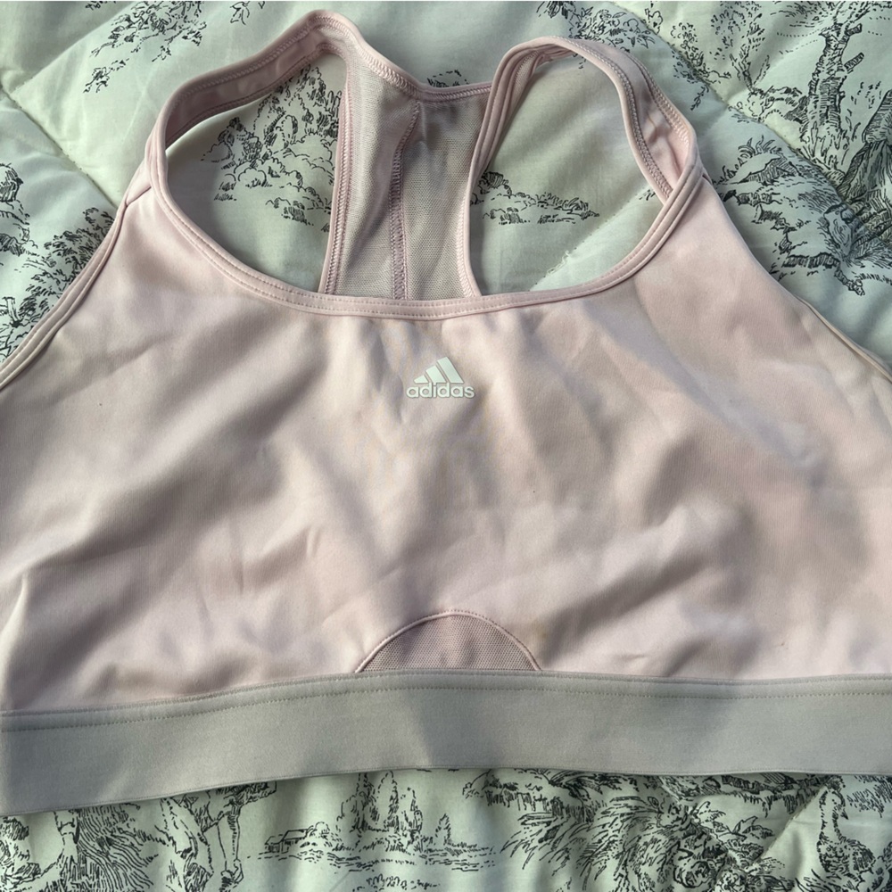Light Pink Adidas Sports Bra